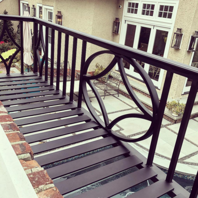 Exterior Faux Balcony Railing 20