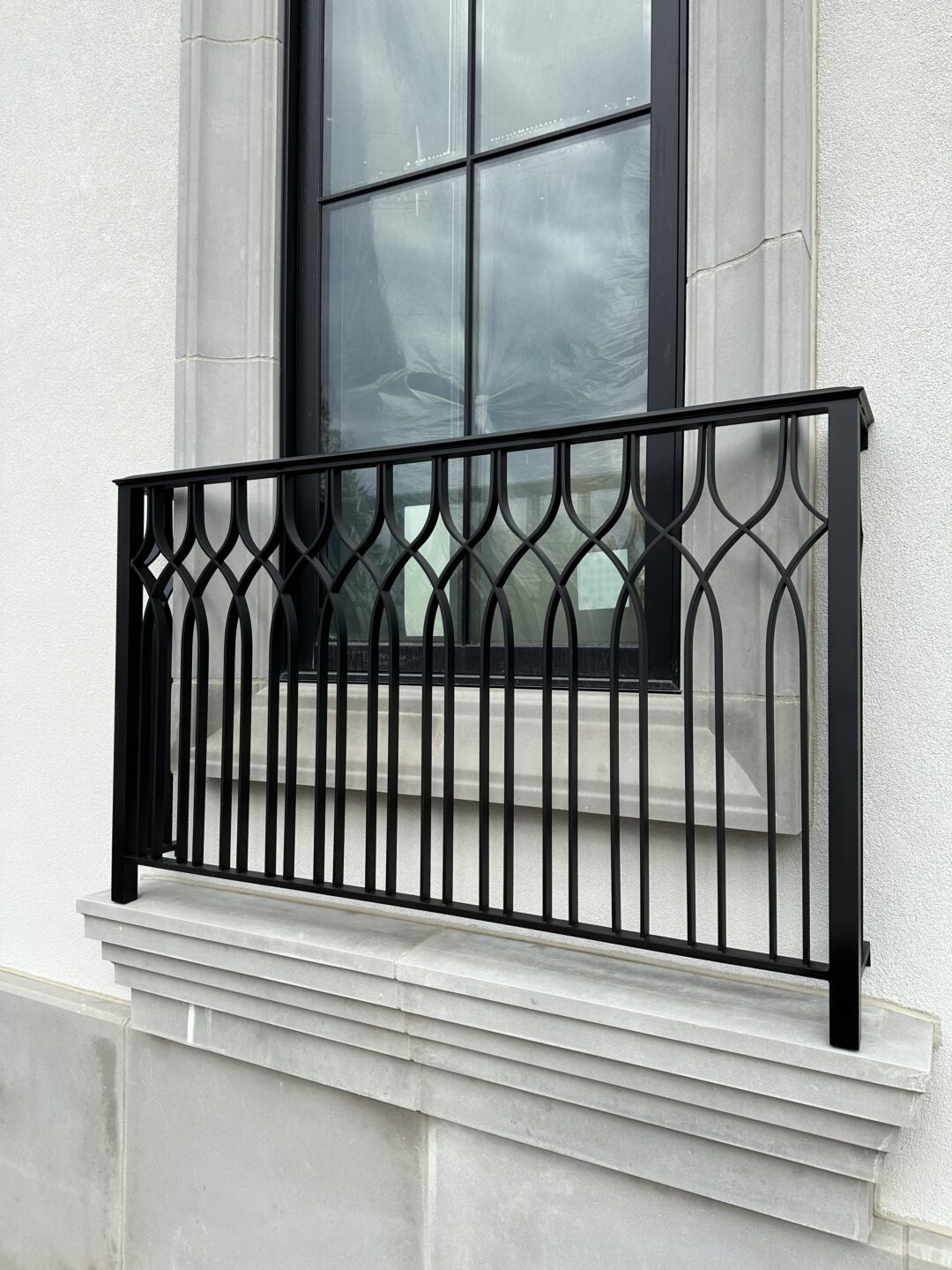 Exterior Faux Balcony Railing 5 - Image 2