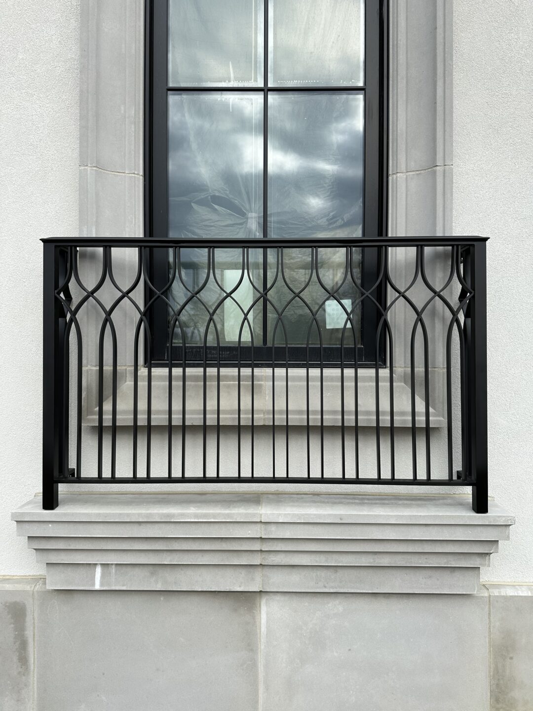 Exterior Faux Balcony Railing 5