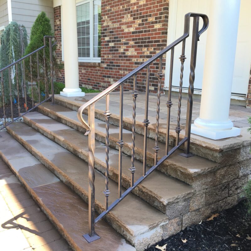 Exterior Standard Railings | Newman Iron Works