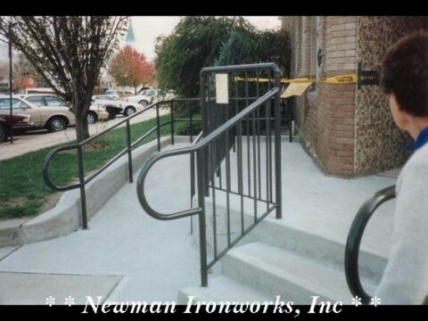 Handicap Railing 16 | Newman Iron Works