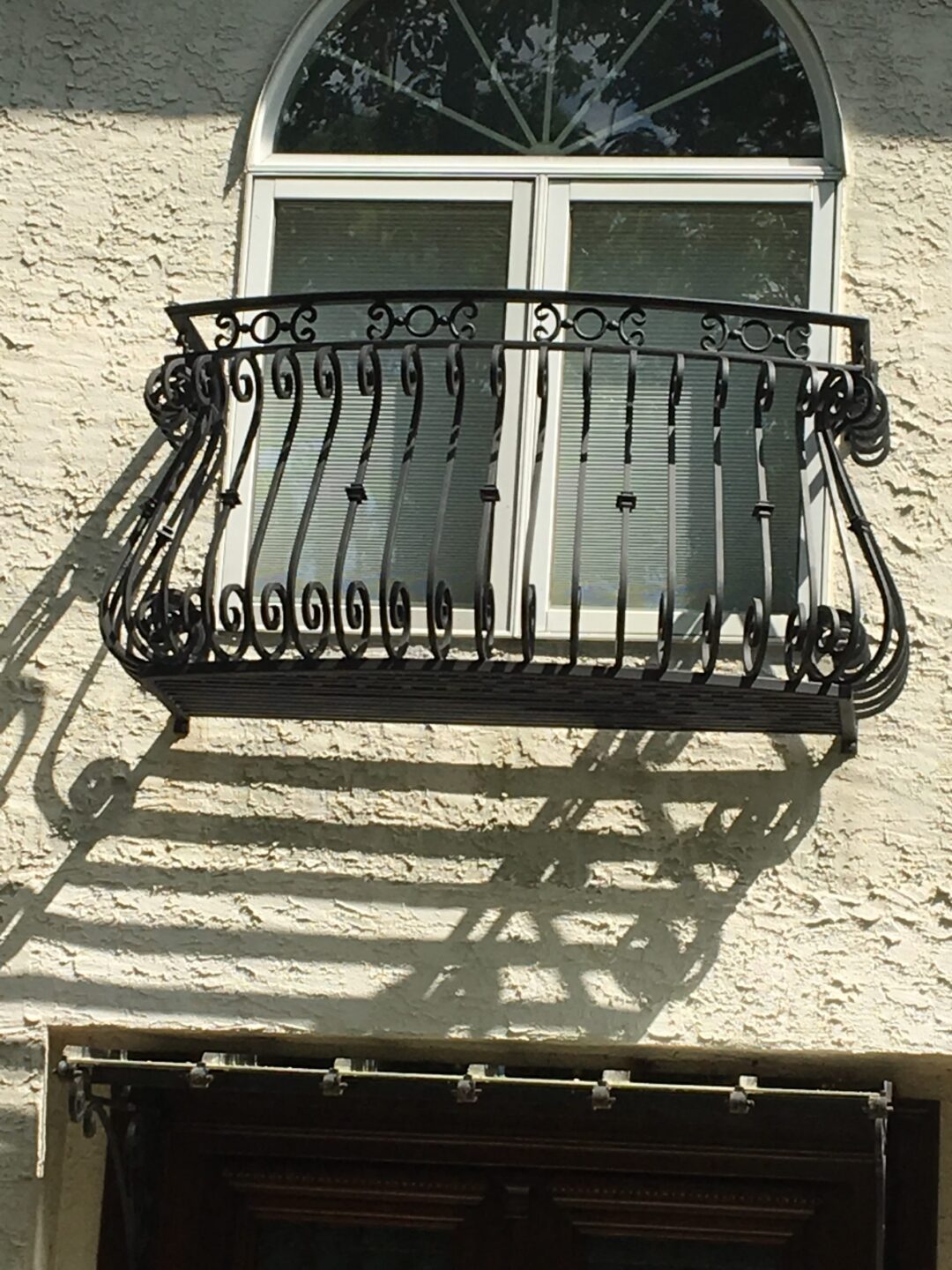 Exterior Faux Balcony Railing 1