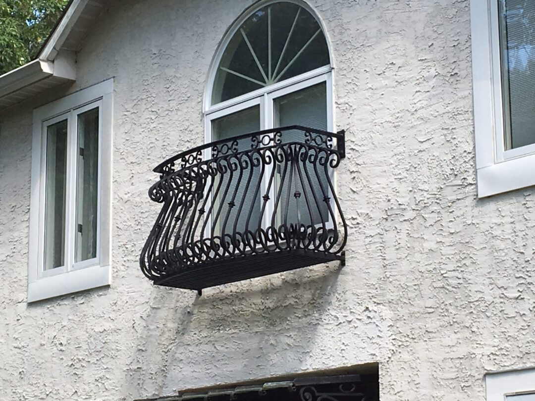 Exterior Faux Balcony Railing 1 - Image 2