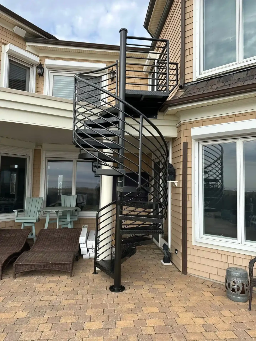 Exterior Spiral Staircase 11
