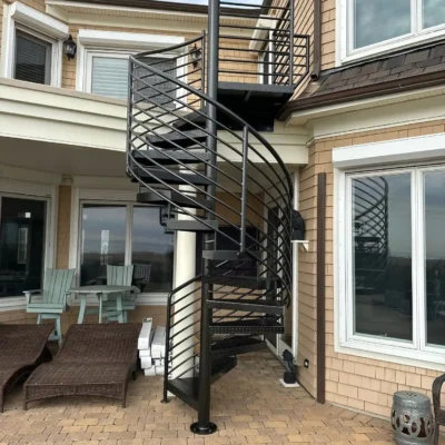 Exterior Spiral Staircase 11
