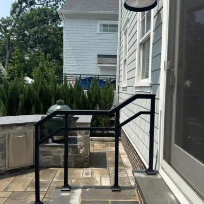 Exterior Post Mount Handrail 14