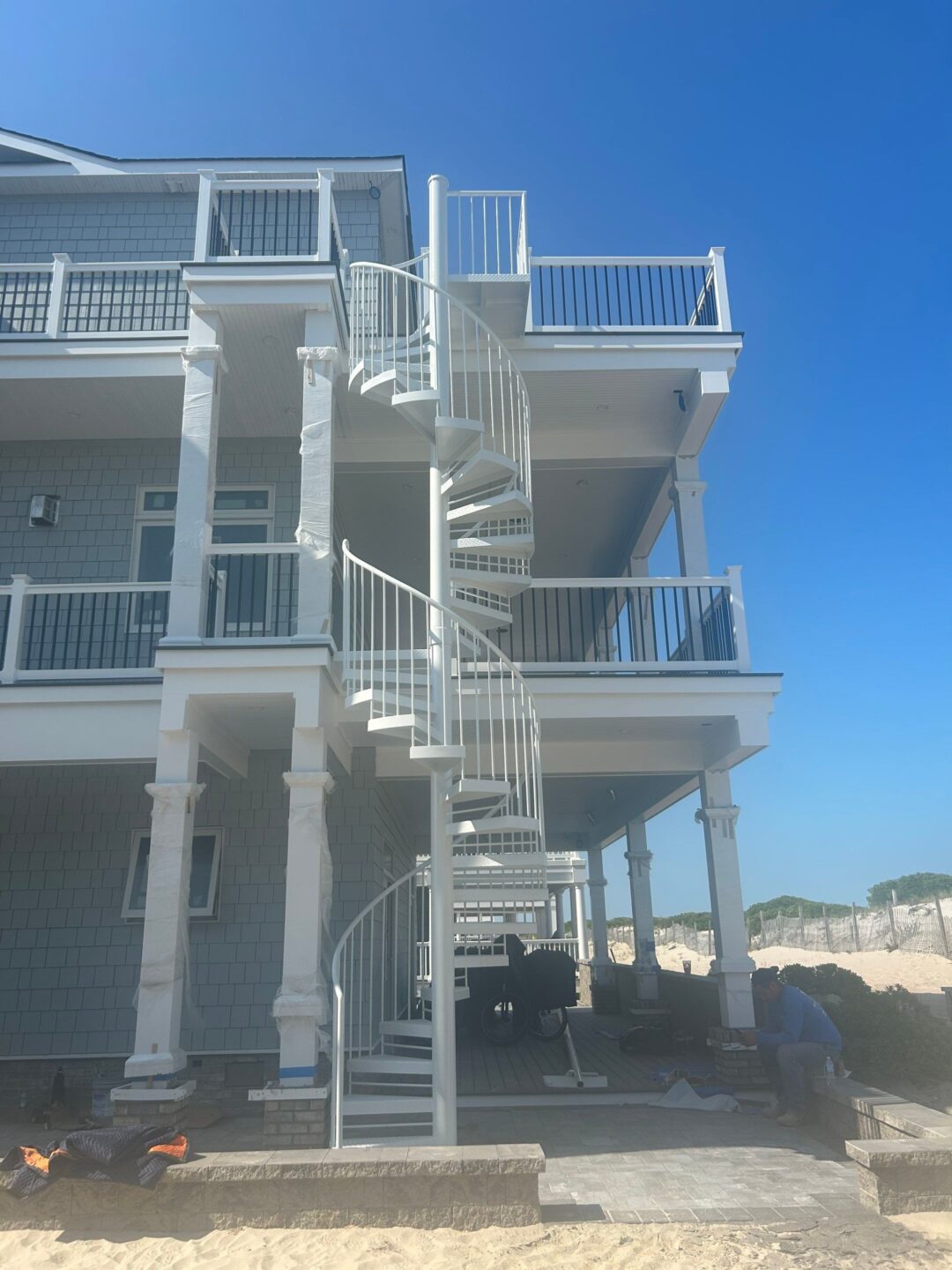 Exterior Spiral Staircase 13