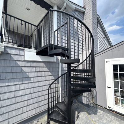 Exterior Spiral Staircase 12