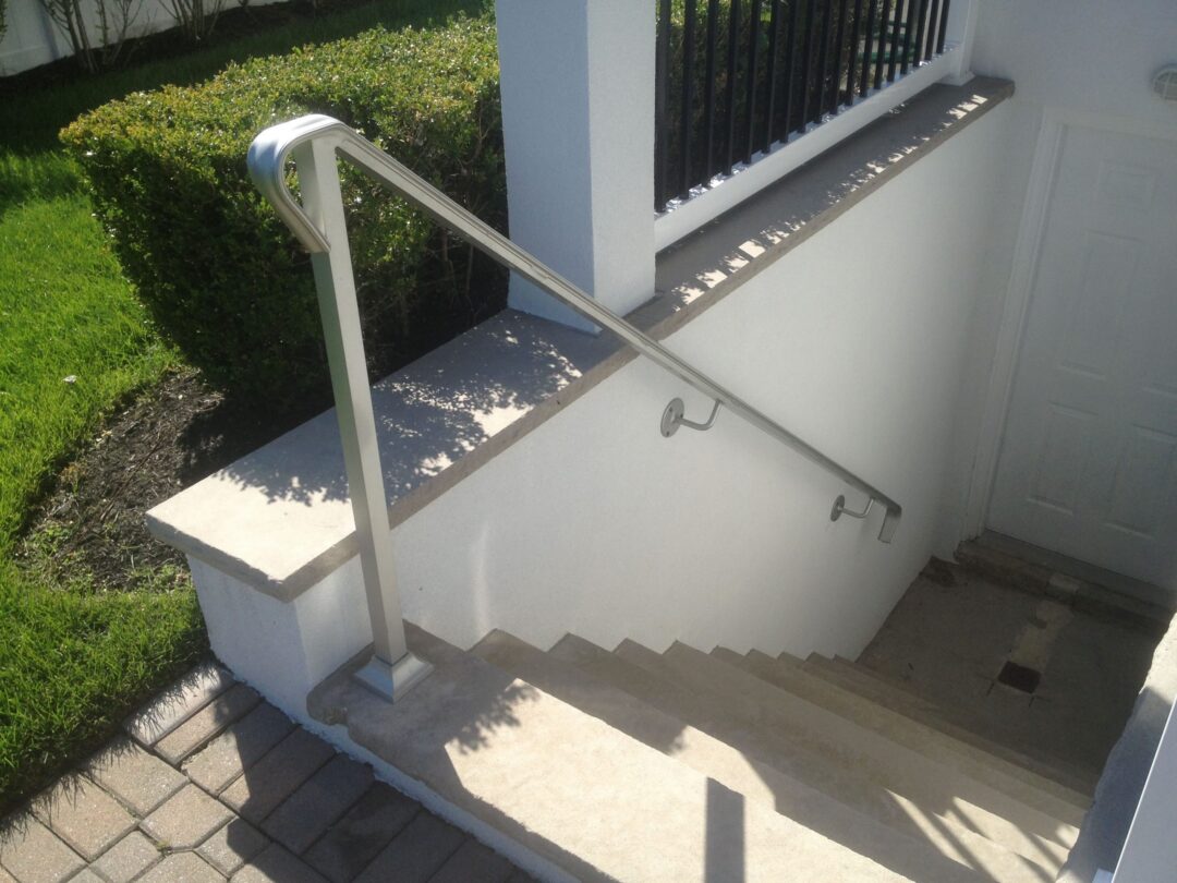 Exterior Wall Mount Handrail 3
