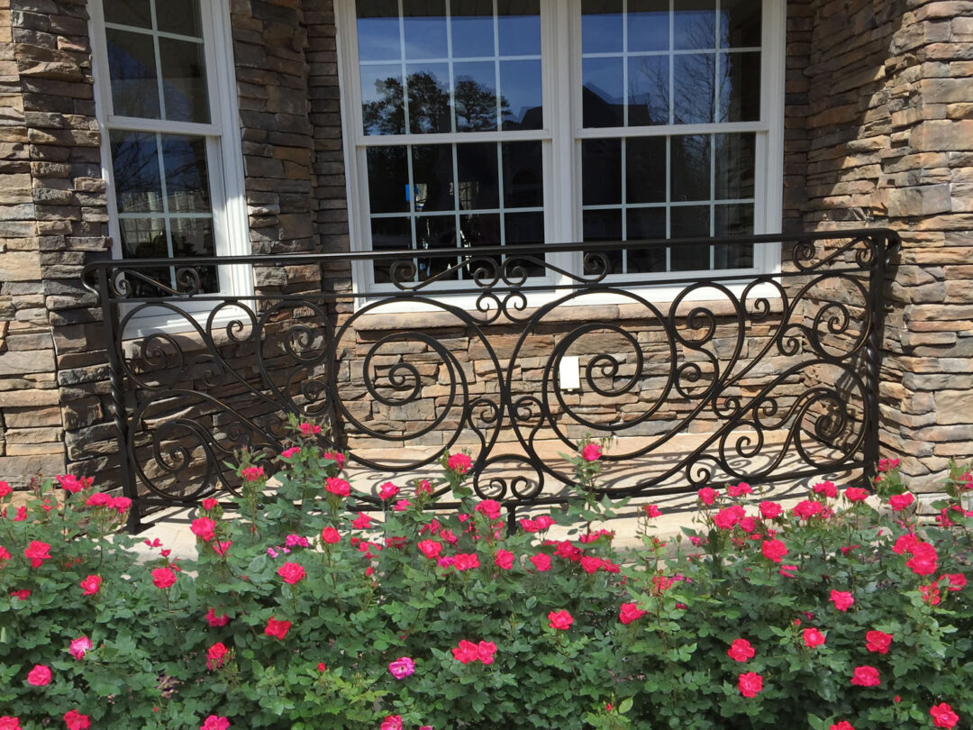 Exterior Faux Balcony Railing 14