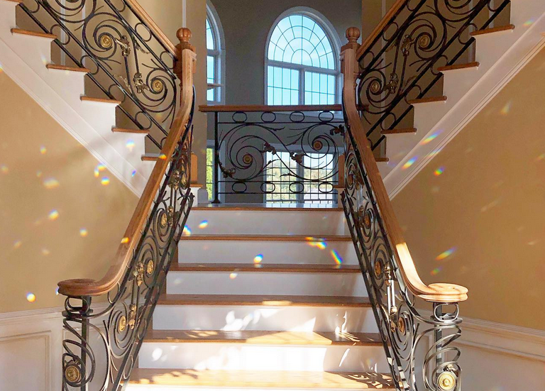 Interior Custom Railing 1 | Newman Iron Works