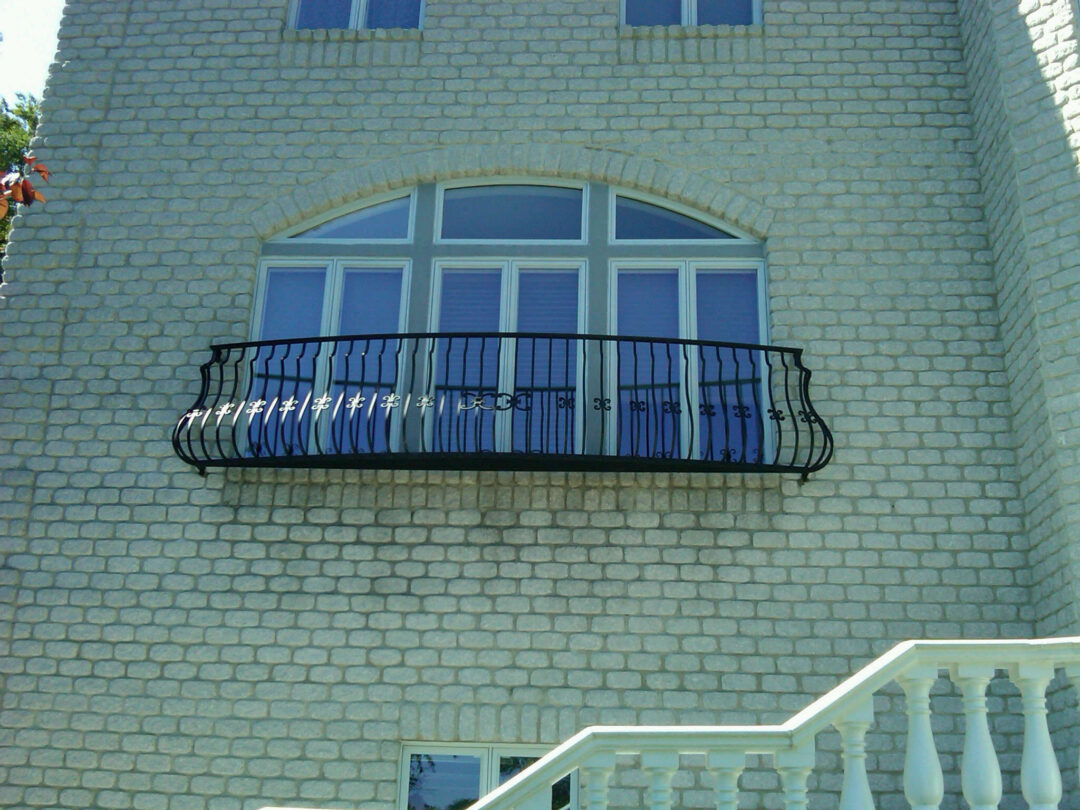 Exterior Faux Balcony Railing 4