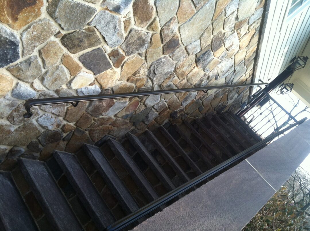 Exterior Wall Mount Handrail 1