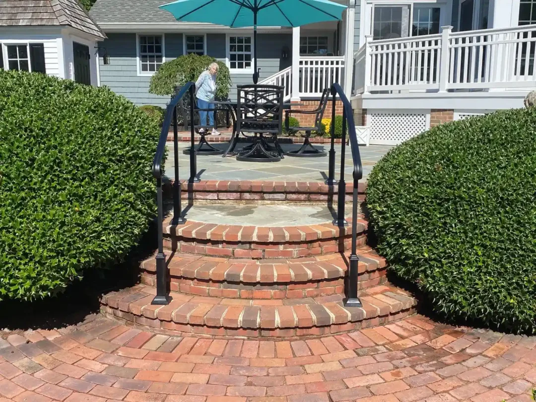 Exterior Post Mount Handrail 7 - Image 4