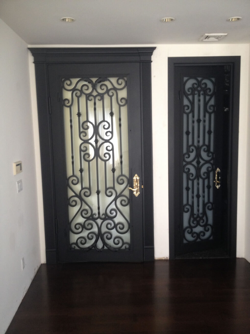 Metal Framed Doors | Newman Iron Works