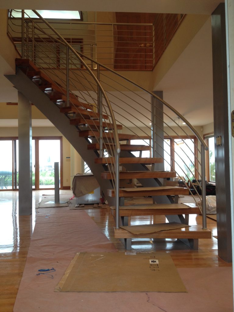 Interior Contemporary Railing 12 | Newman Iron Works