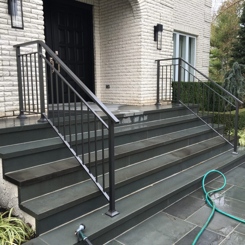 Exterior Standard Railings | Newman Iron Works