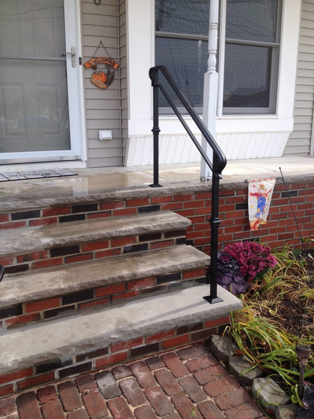Exterior Post Mount Handrail 4