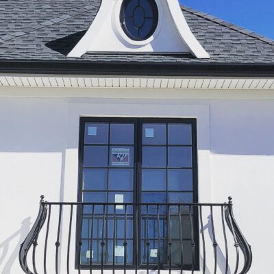 Exterior Faux Balcony Railing 12