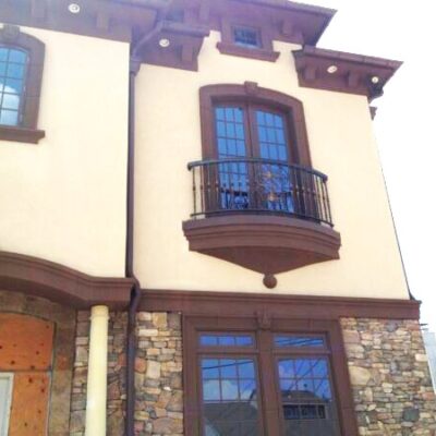Exterior Faux Balcony Railing 21