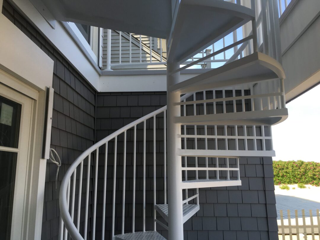 Exterior Spiral Staircase 1