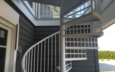 Exterior Spiral Staircase 1