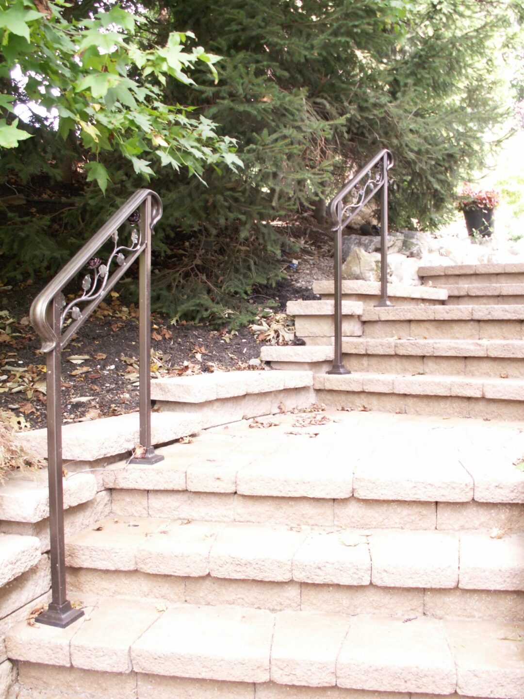 Exterior Post Mount Handrail 19