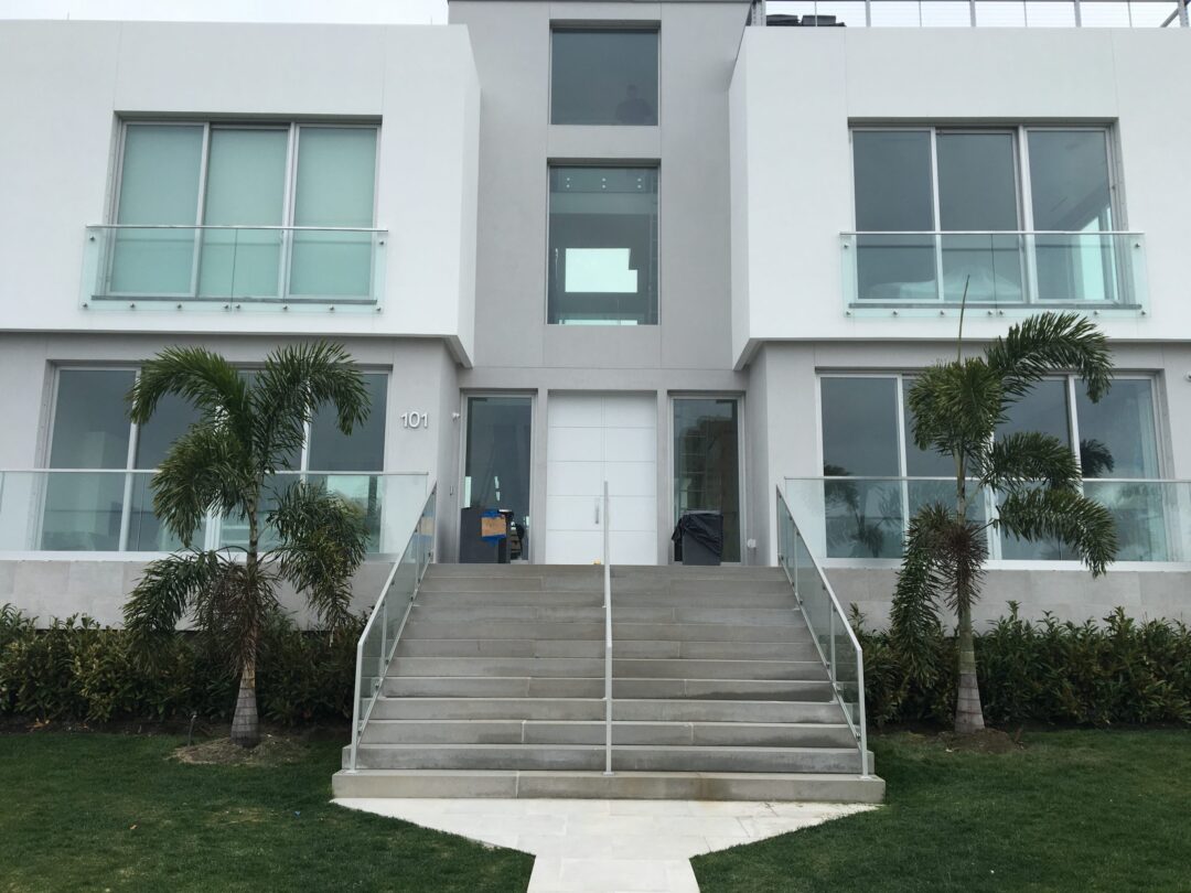 Exterior Glass Railing 14