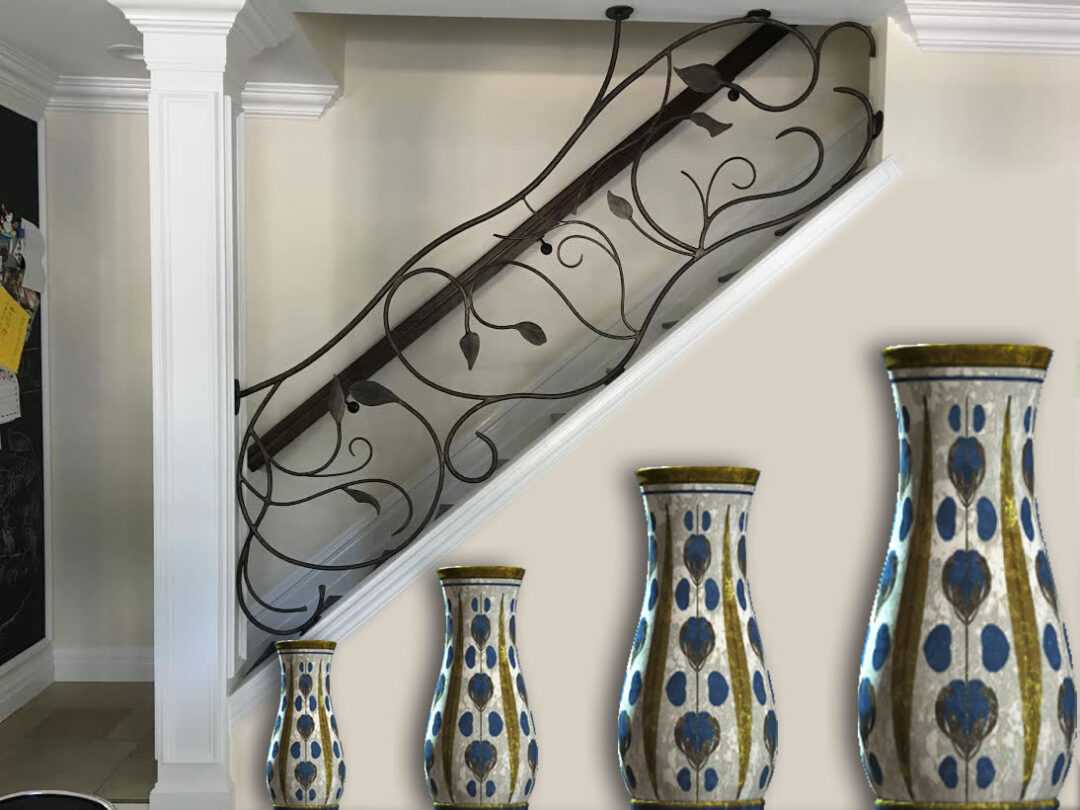 Interior Artistic Railing 18