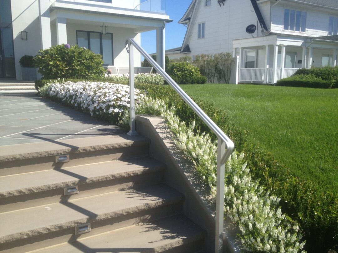 Exterior Post Mount Handrail 1