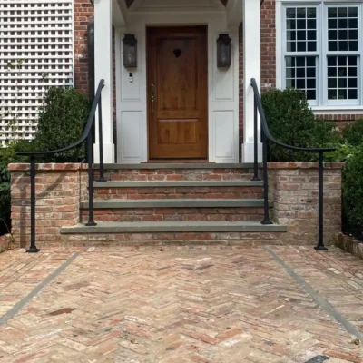 Exterior Post Mount Handrail 21