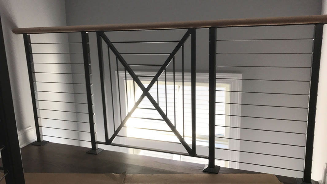 Interior Cable Railing Systems Custom Made To Order In Nj By