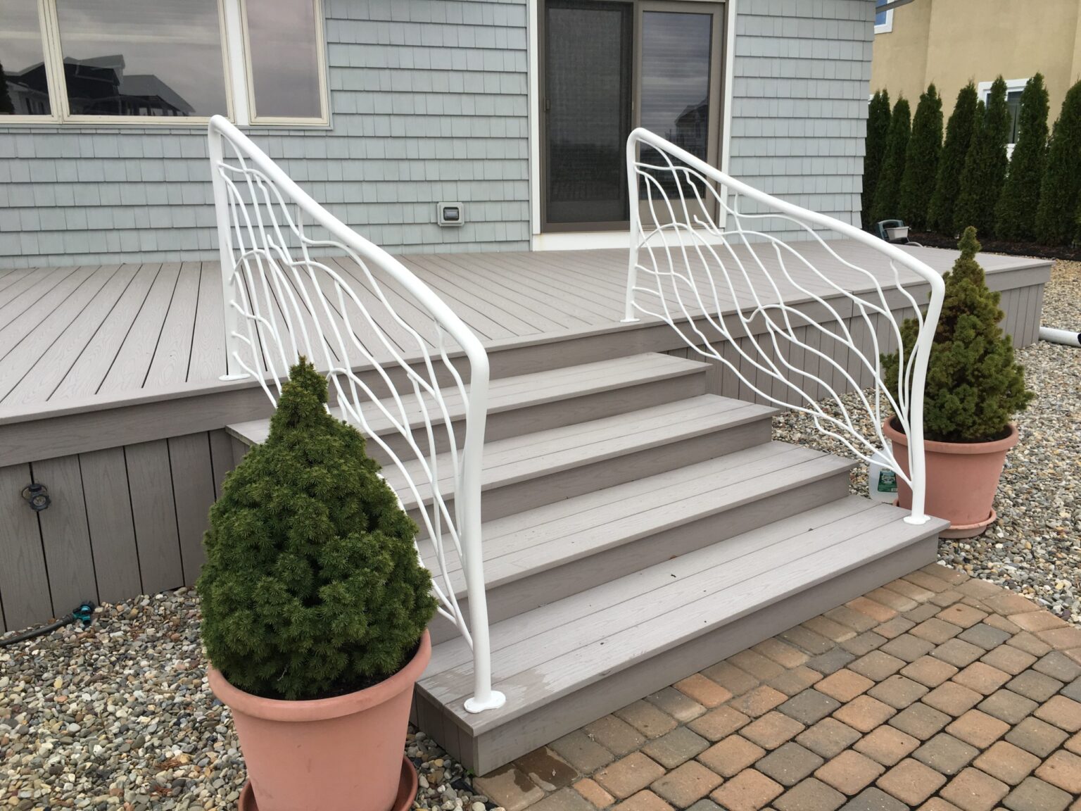Exterior Seashore Railing 12 Newman Iron Works