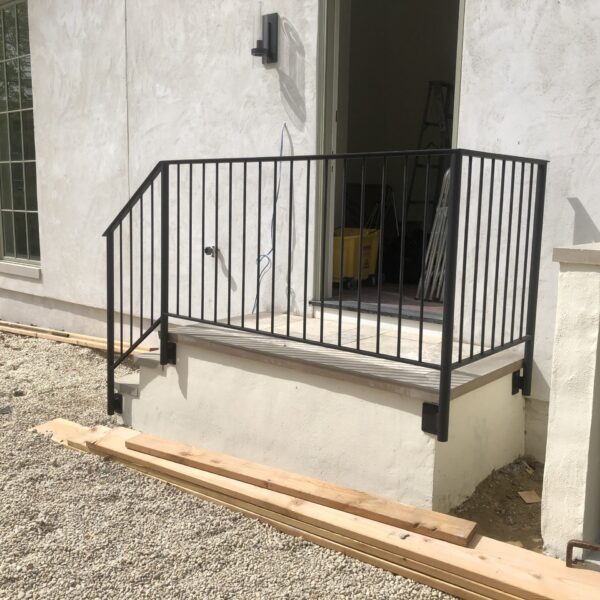 Exterior Metal Railings | Made-To-Order | Newman Iron Works