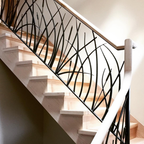 Interior Seashore Railing 1 | Newman Iron Works