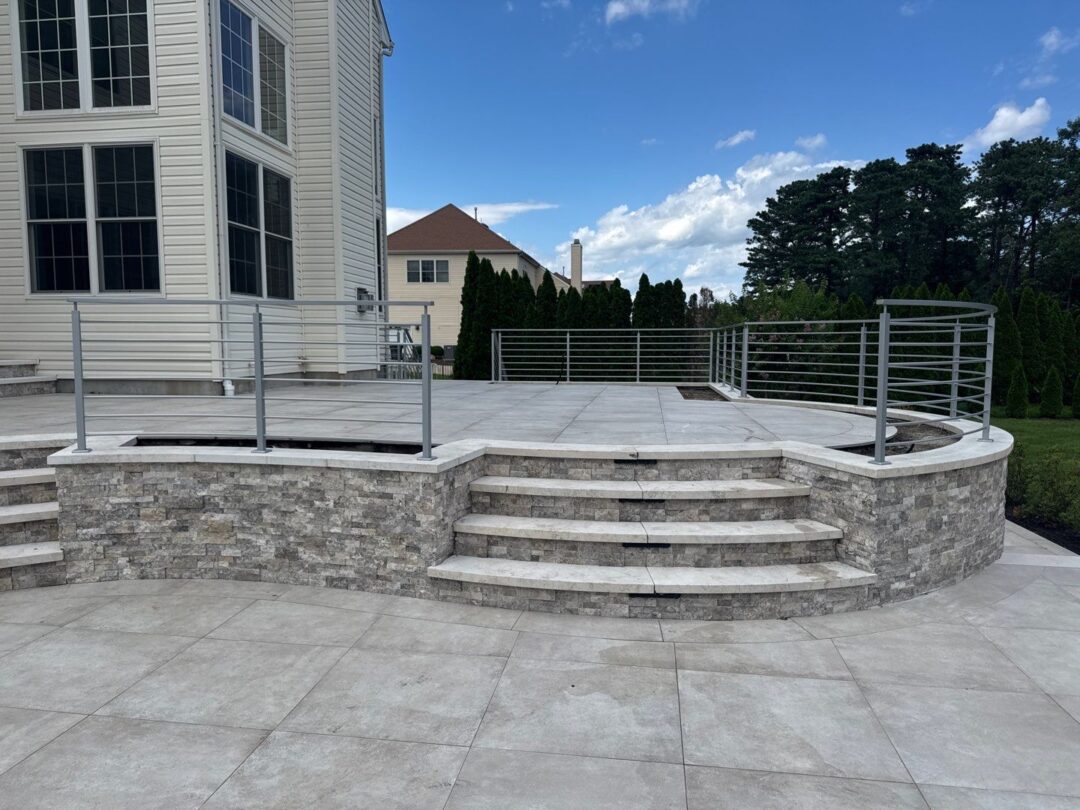 Exterior Horizontal Line Railing 6 - Image 2