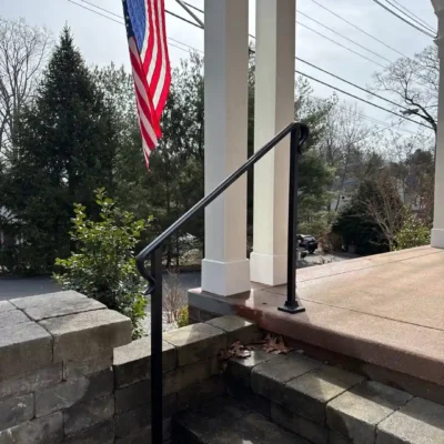 Exterior Post Mount Handrail 24