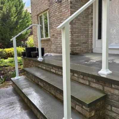 Exterior Post Mount Handrail 23