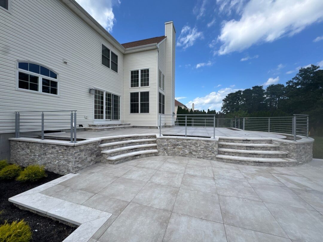 Exterior Horizontal Line Railing 6 - Image 3
