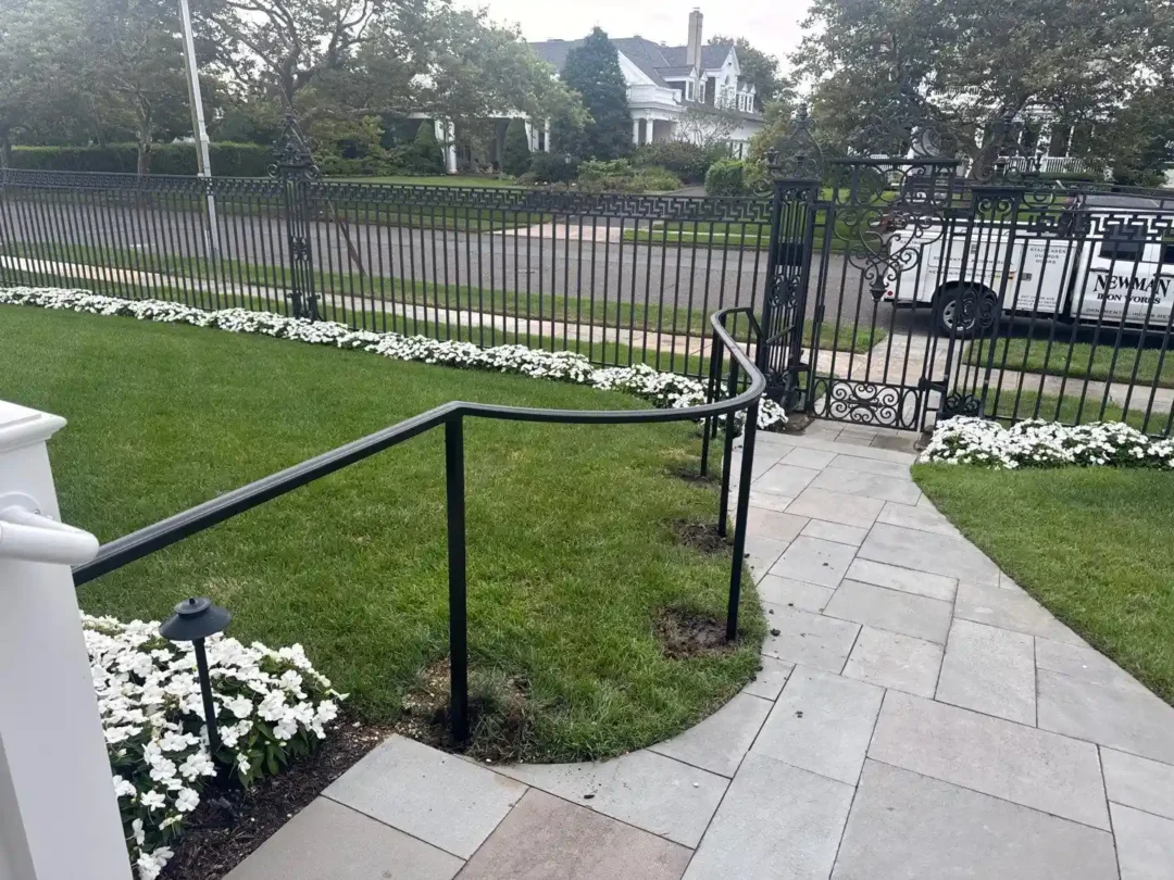 Exterior Post Mount Handrail 22 - Image 2