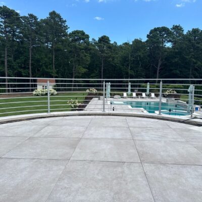Exterior Horizontal Line Railing 6